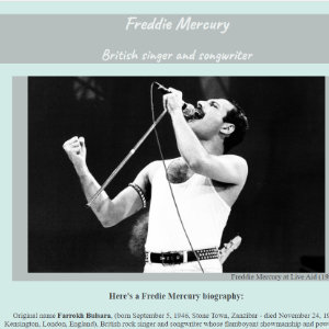 Tribute-Page